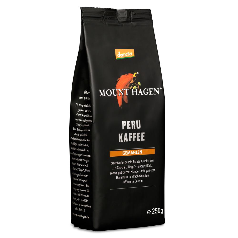 Mount Hagen Peru Kaffee Gemahlen Bio Naturel De