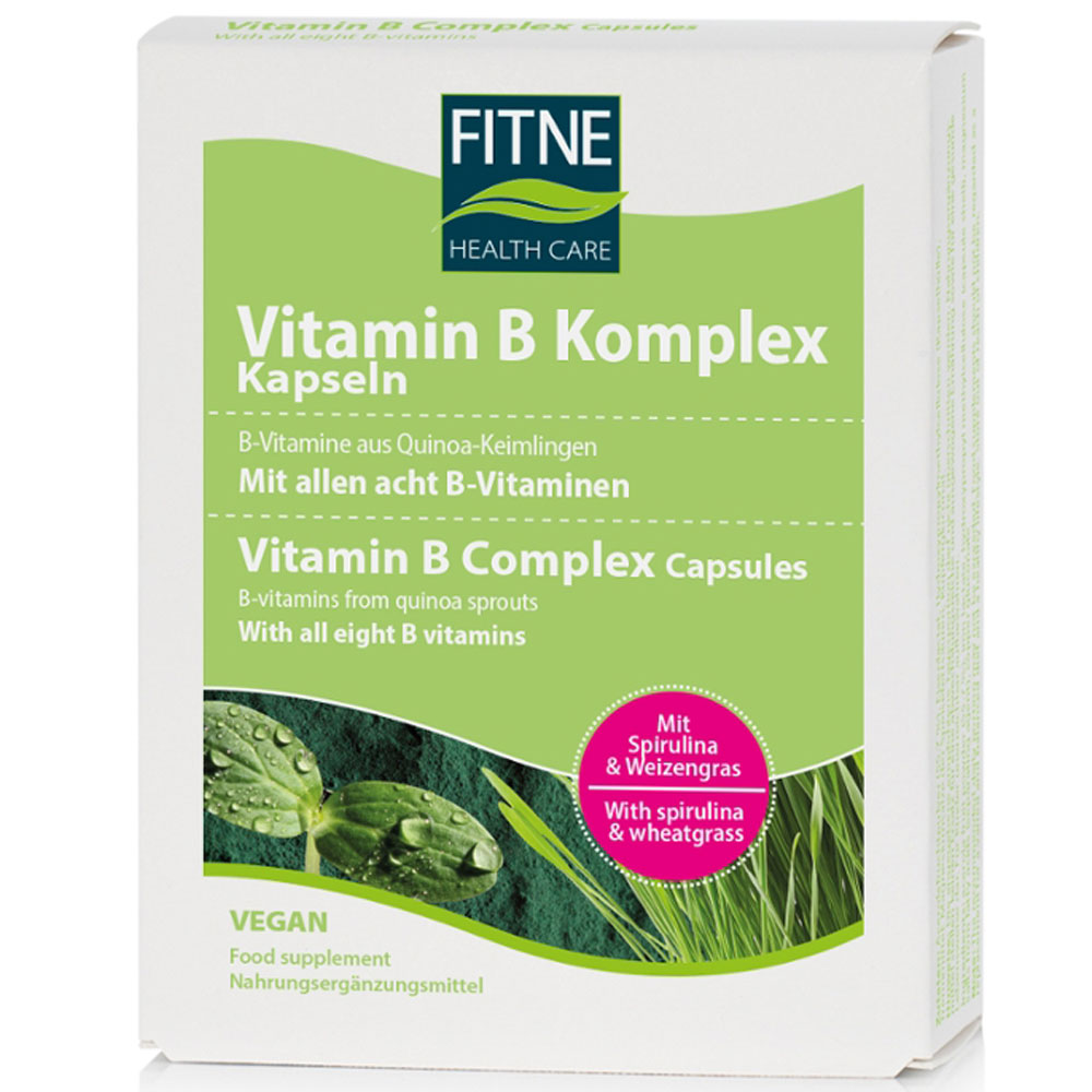 Fitne Vitamin B Komplex Kapseln Bio Naturel De