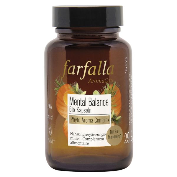 Farfalla Mental Balance Bio-Kapseln Phyto Aroma Complex