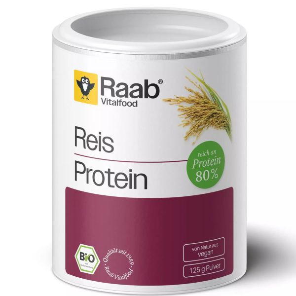 Raab Vitalfood Reis Protein Pulver 125g