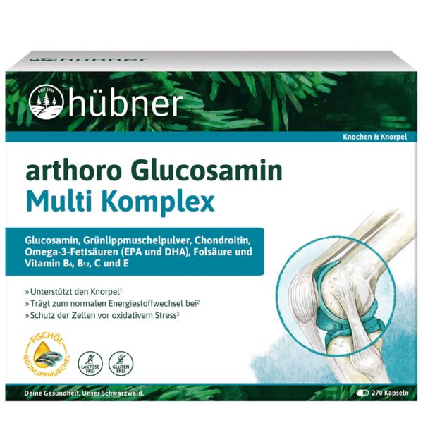 hübner® arthoro Glucosamin Multi Komplex 270 Stück