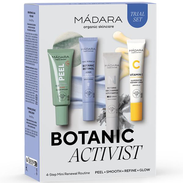 Madara Botanic Activist 4-Step Mini Renewal Routine Set