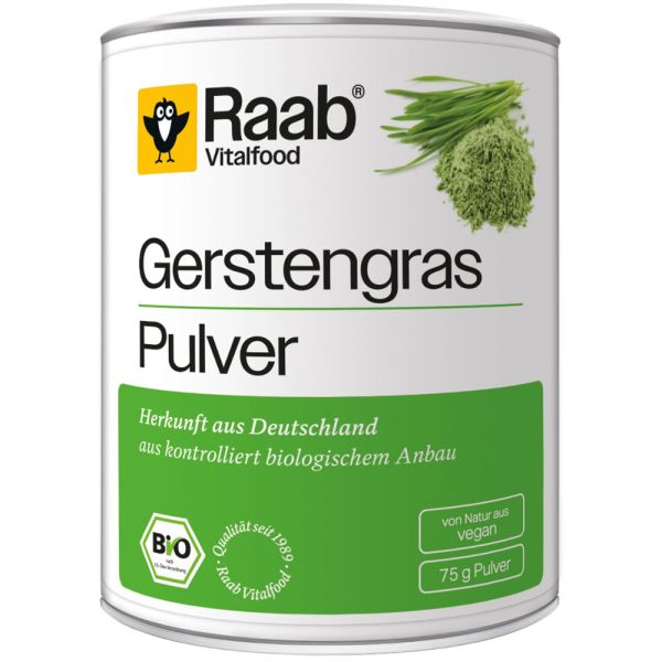 Raab Vitalfood Gerstengras Pulver