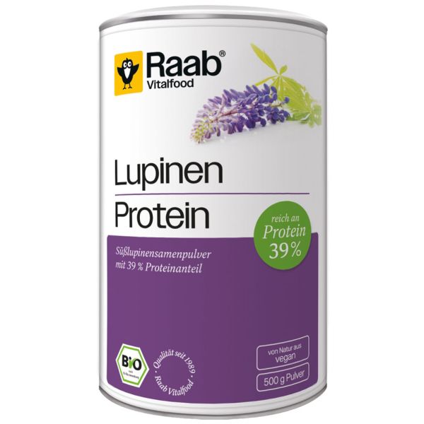 Raab Vitalfood Lupinen Protein Pulver 500g