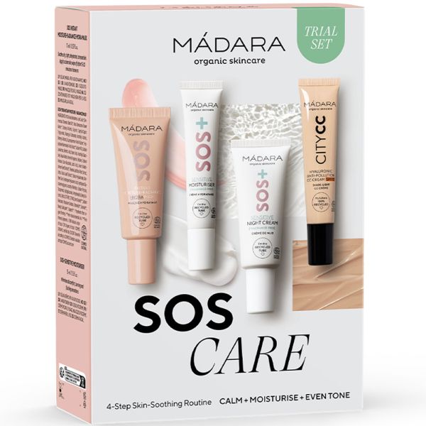 Madara SOS Care 4-Step Skin-Soothing Routine Set LIGHT