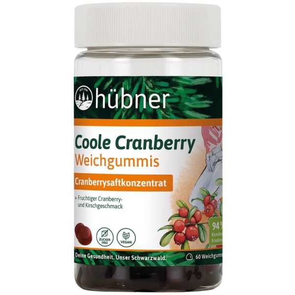 hübner® Coole Cranberry Weichgummis 60 Stück