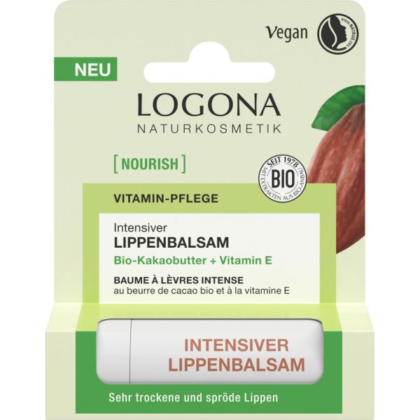 Logona nourish INTENSIVER LIPPENBALSAM BIO-KAKAOBUTTER