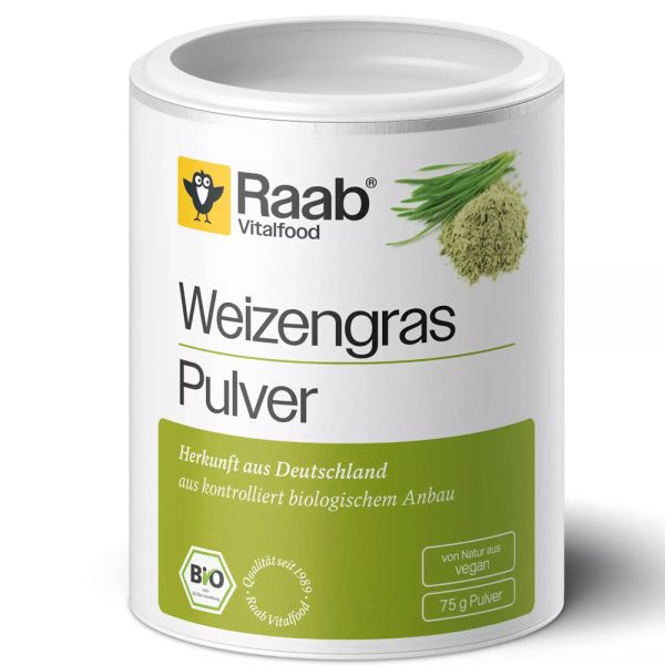 Raab Vitalfood Weizengras Pulver 75ml