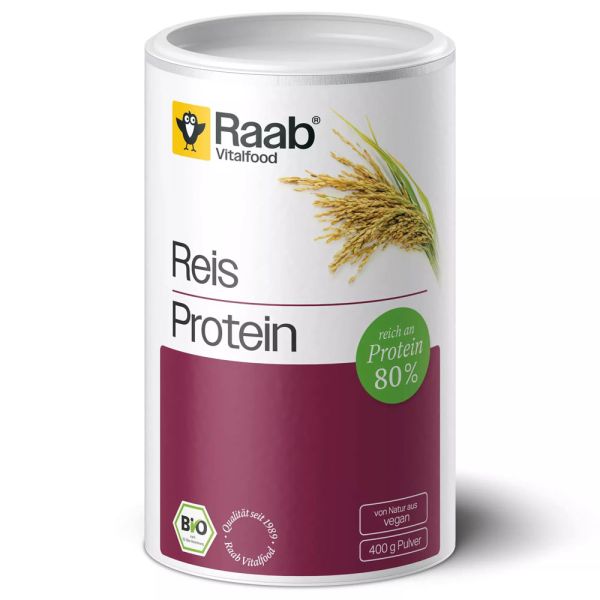 Raab Vitalfood Reis Protein Pulver 400g