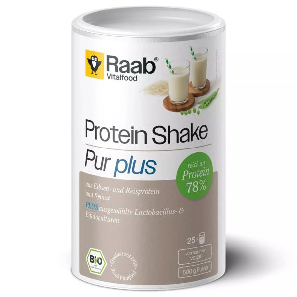 Raab Vitalfood Protein Shake Pur Plus Pulver