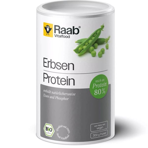 Raab Vitalfood Erbsen Protein Pulver 300g