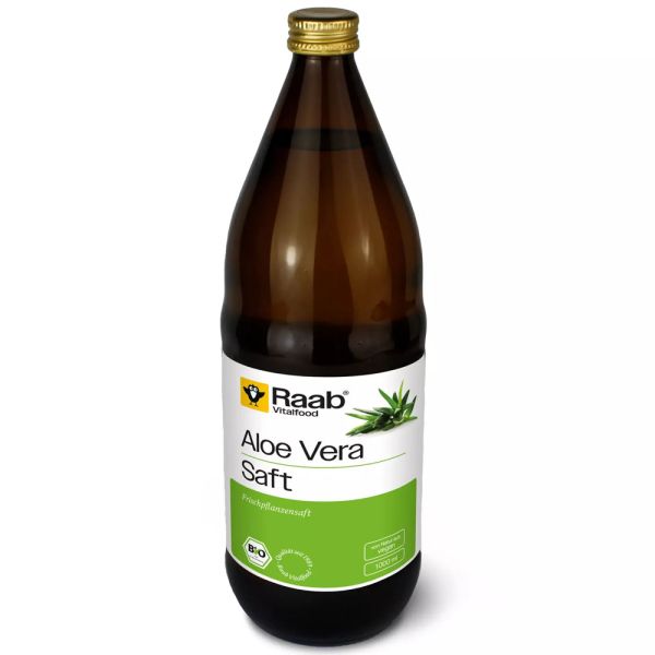 Raab Vitalfood Aloe Vera Frischplanzensaft 1 Liter