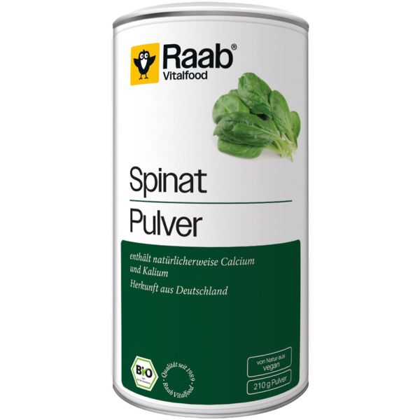 Raab Vitalfood Spinat Pulver