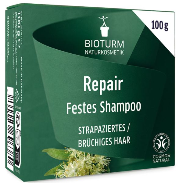 Bioturm Festes Shampoo Strapaziertes Haar