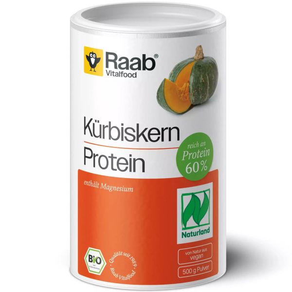 Raab Vitalfood Kürbiskern Protein Pulver 500g