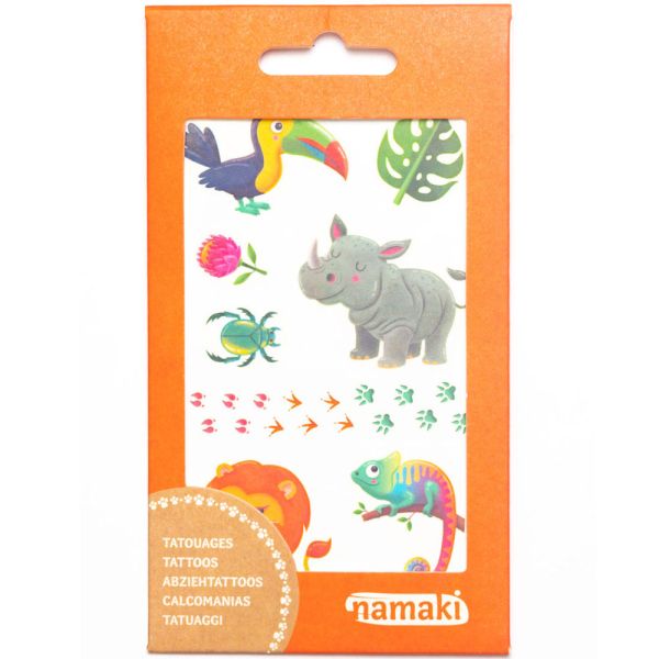 Namaki Cosmetics Wildlife Tattoos