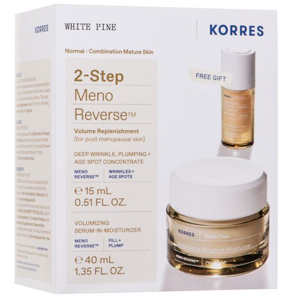 Korres WHITE  PINE 2-Step Meno Reverse