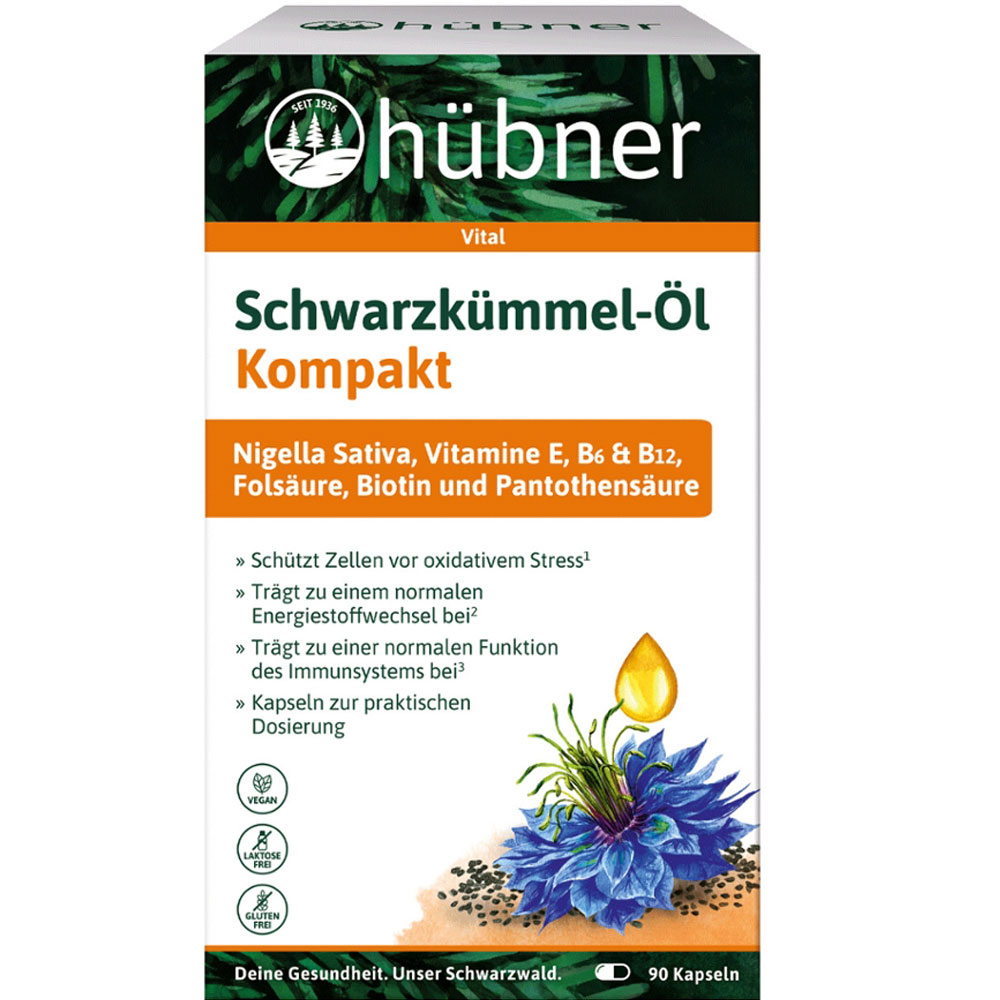 Hübner Huile de cumin noir bio 100 ml chez Violey