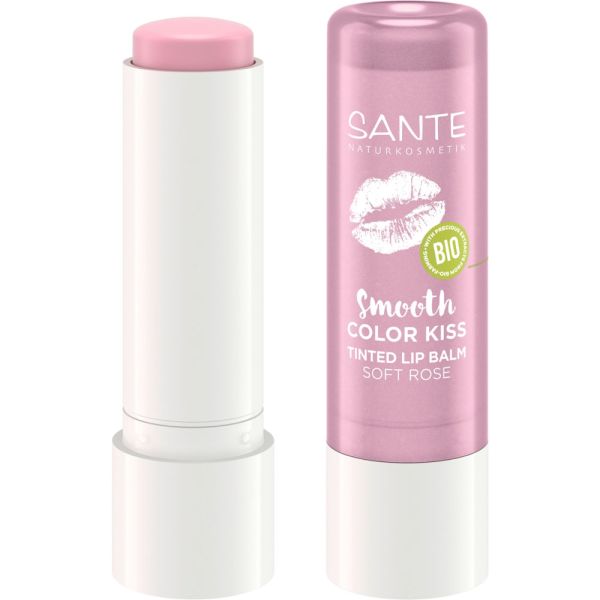 Sante Smooth Color Kiss Tinted Lip Balm 04 Soft Rosé