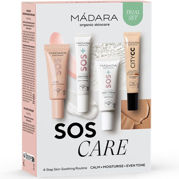 Madara SOS Care 4-Step Skin-Soothing Routine Set MEDIUM