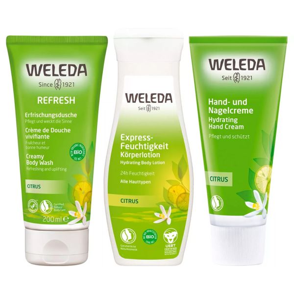 Weleda Citrus Körperpflege Spar Set