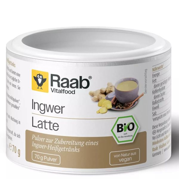 Raab Vitalfood Ingwer Latte