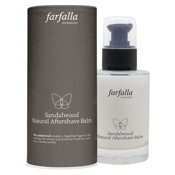 Farfalla Natural Aftershave Balm Sandalwood, 100ml 