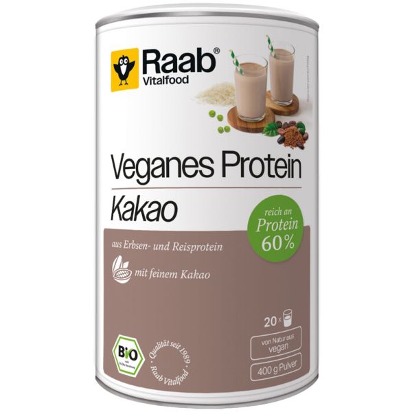 Raab Vitalfood Vegane Protein Kakao Pulver