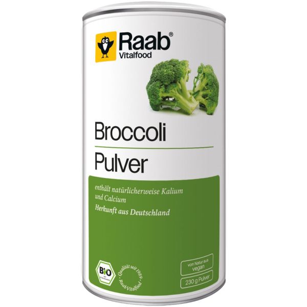 Raab Vitalfood Broccoli Pulver Dose bio