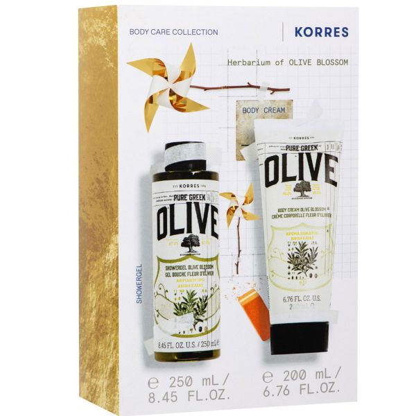 Korres OLIVE & OLIVE BLOSSOM Körperpflege Set