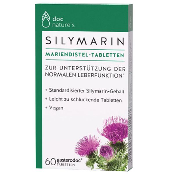 doc nature's SILYMARIN Mariendistel-Tabletten 12,6g