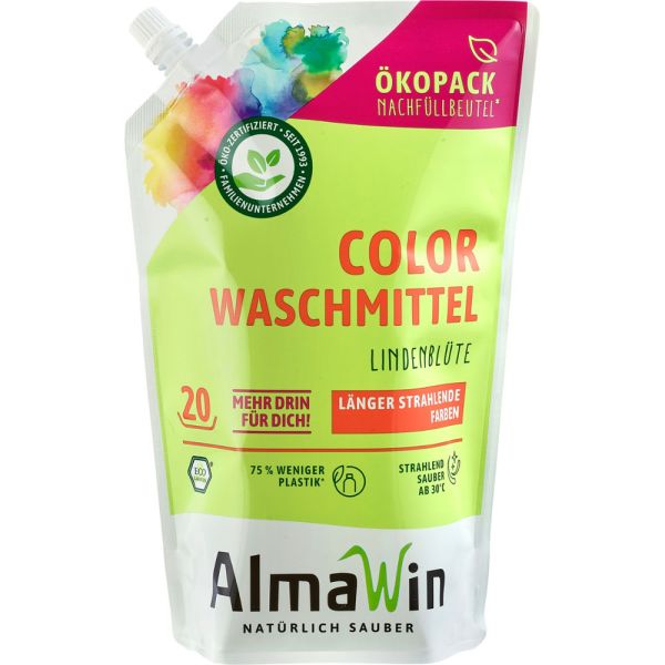 Almawin Waschmittel Color Lindenblüte 1,5 Liter