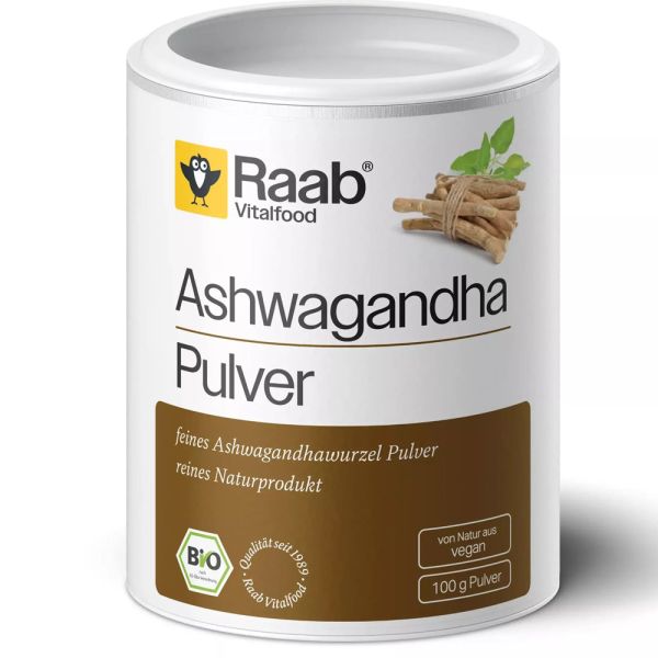 Raab Vitalfood Ashwagandha Pulver bio