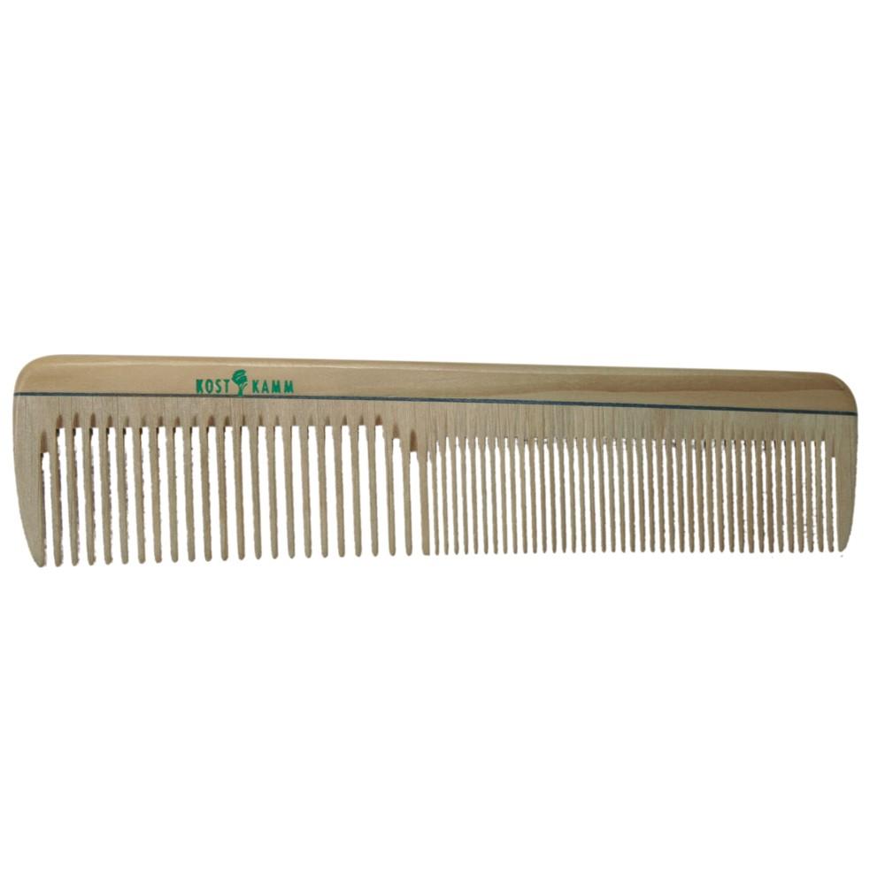 Peigne homme, bois, coloré, fin, 16cm – Kost Kamm